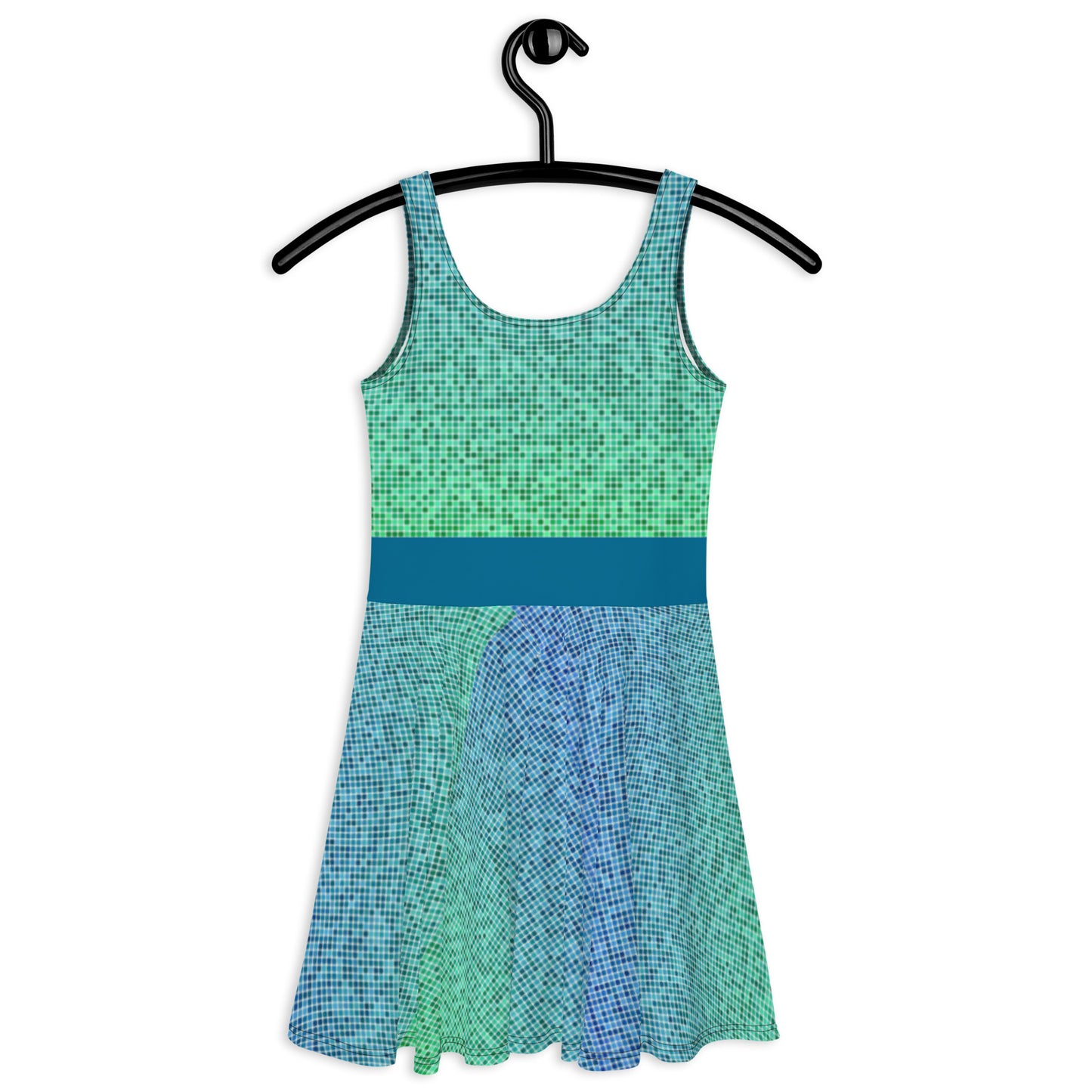 Skater Dress - Misty Blues