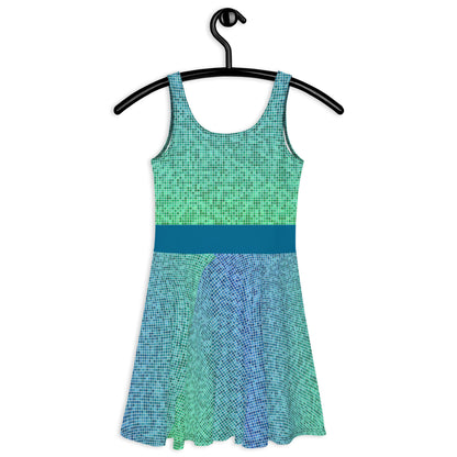 Skater Dress - Misty Blues