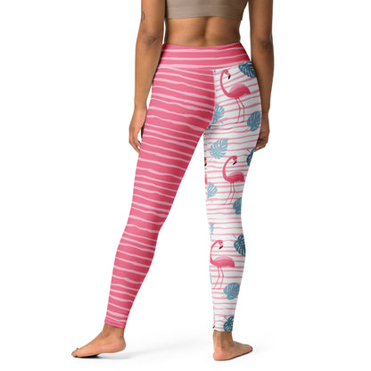 Yoga Leggings - Flamingo Pink