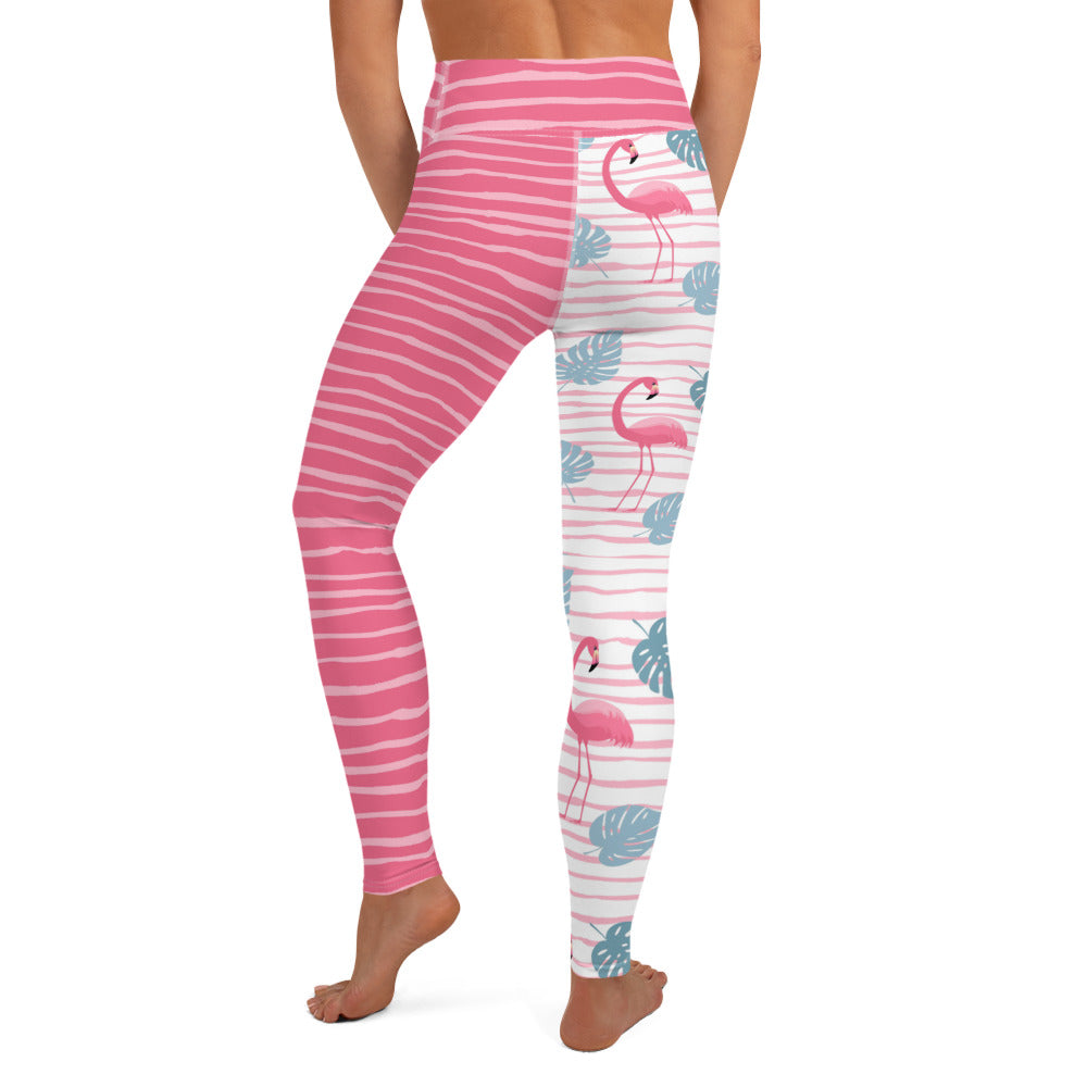 Yoga Leggings - Flamingo Pink