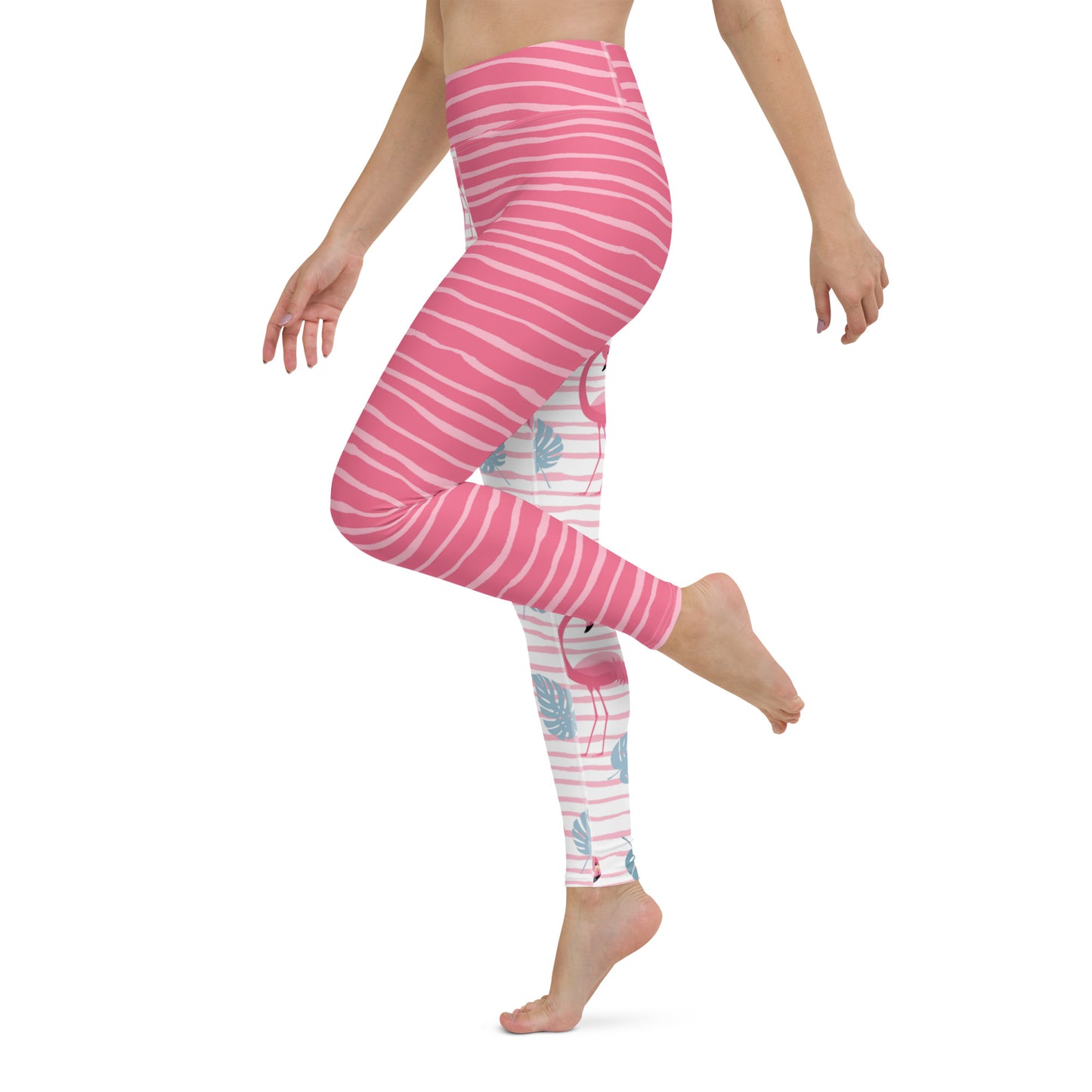 Yoga Leggings - Flamingo Pink