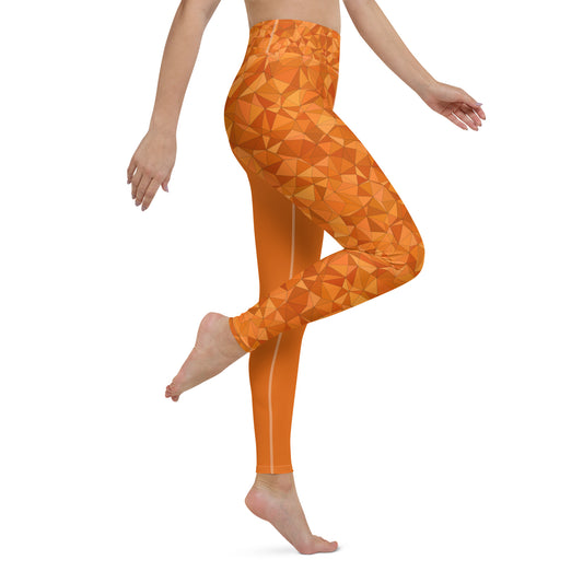 Yoga Leggings - Autumn Leaves