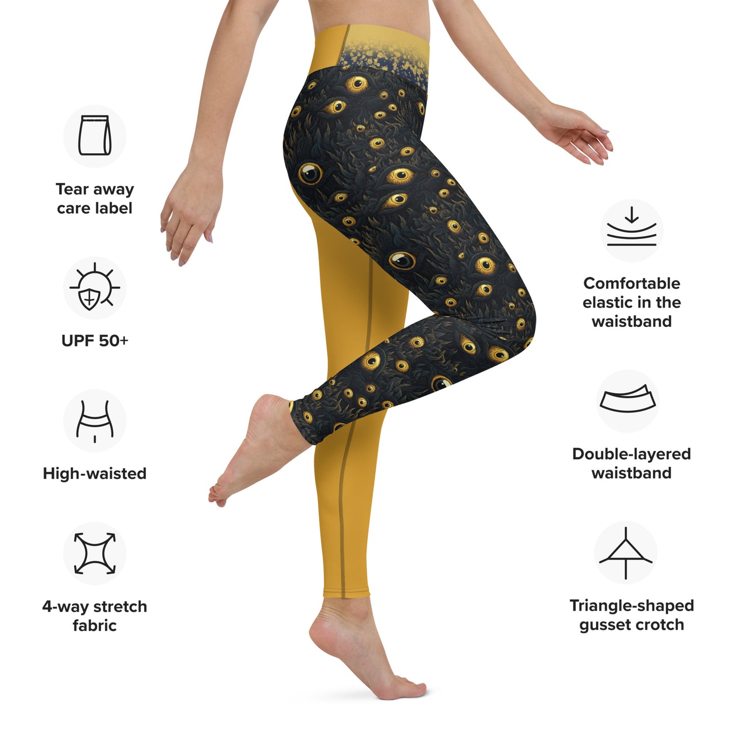 Yoga Leggings - Buttercup