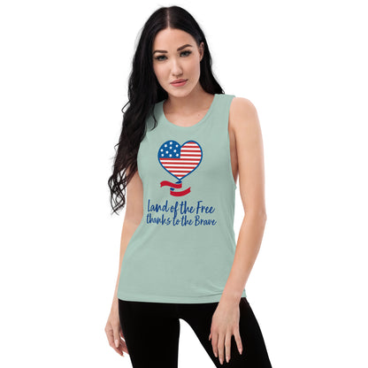 Ladies’ Muscle Tank - Independence