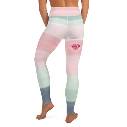 Yoga Leggings - Springtime