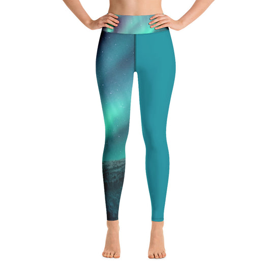 Yoga Leggings  - Northern Lights