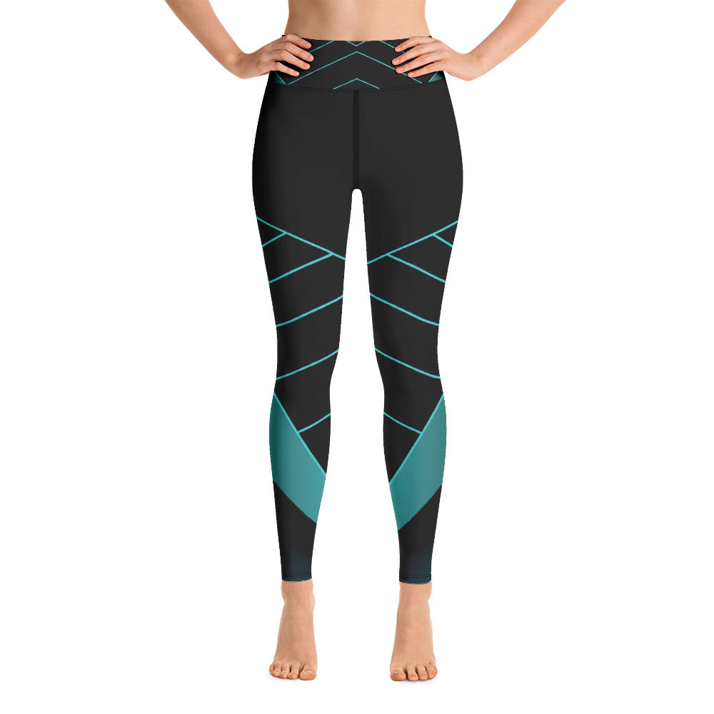 Yoga Leggings - Niagara