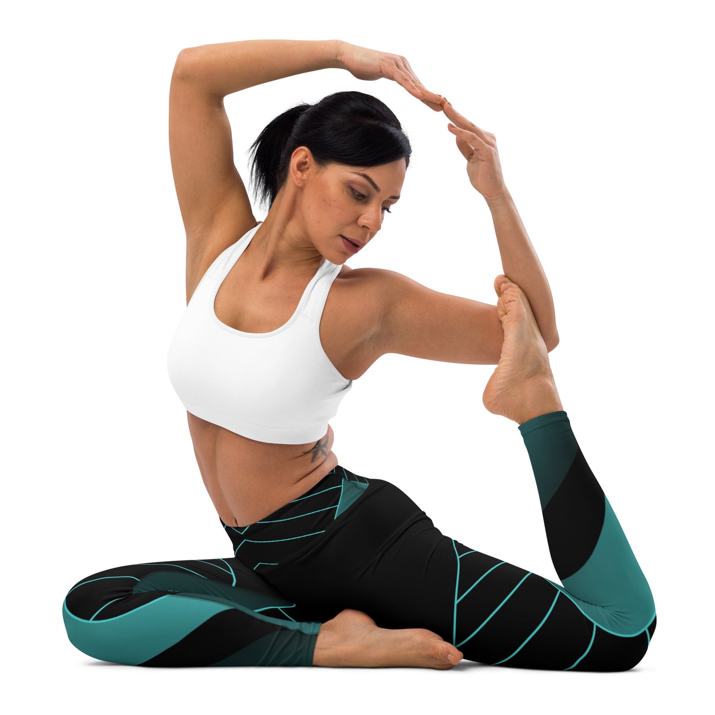 Yoga Leggings - Niagara