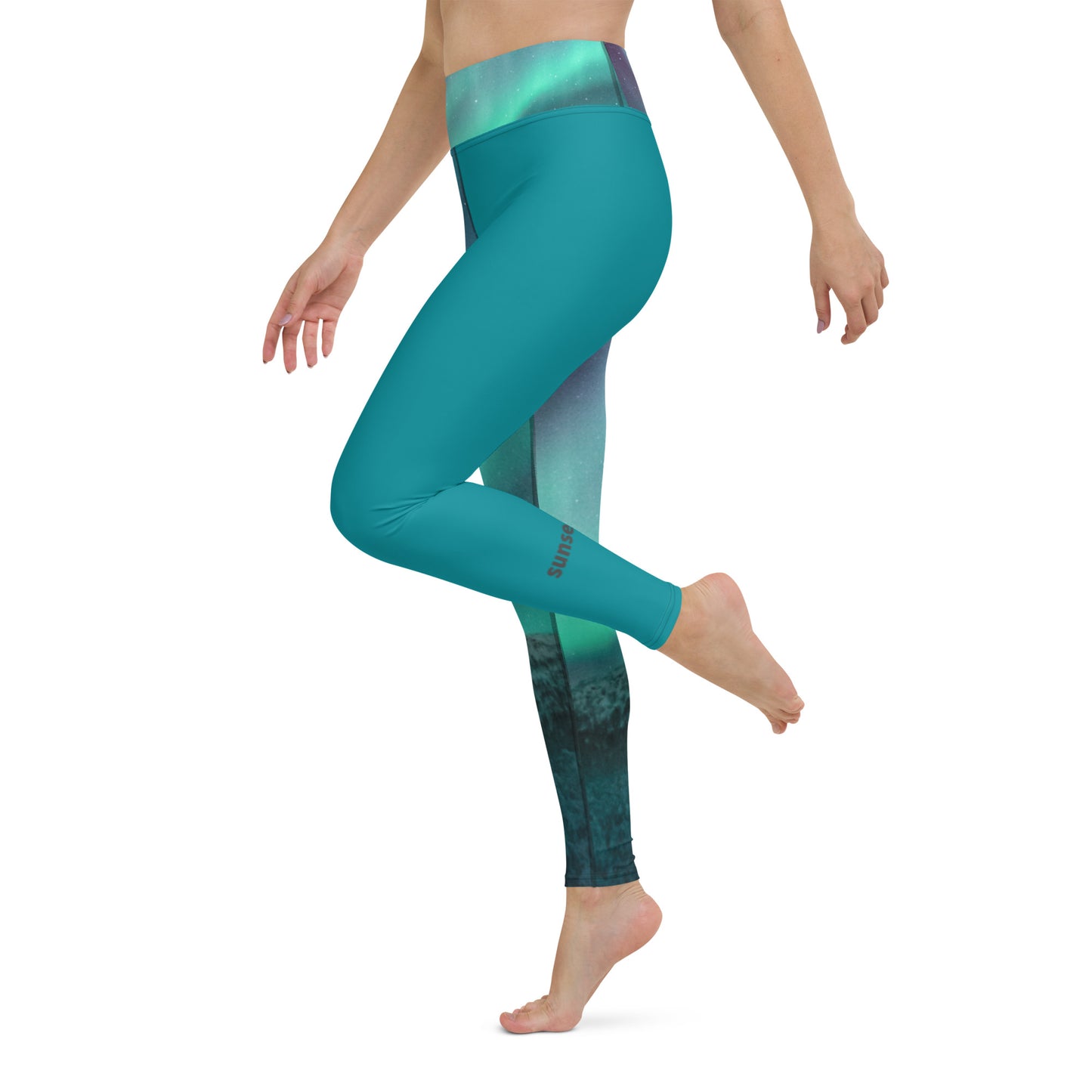 Yoga Leggings  - Northern Lights