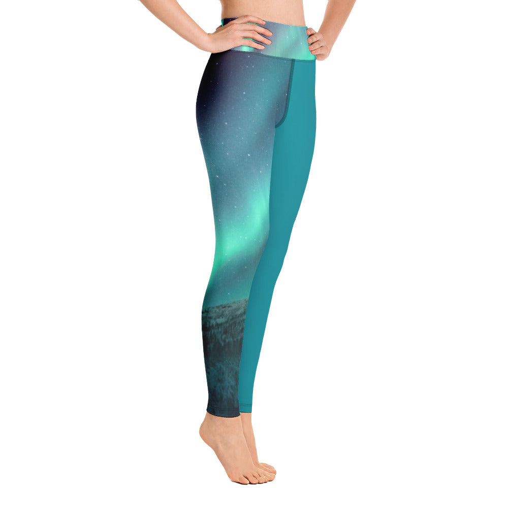 Yoga Leggings  - Northern Lights