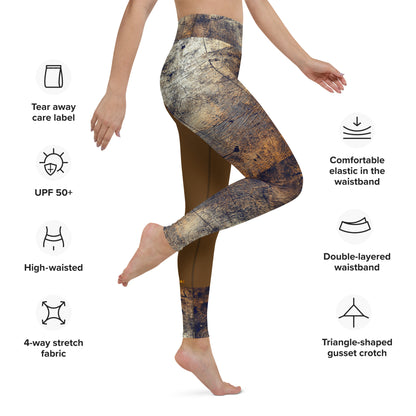 Yoga Leggings - Cavern