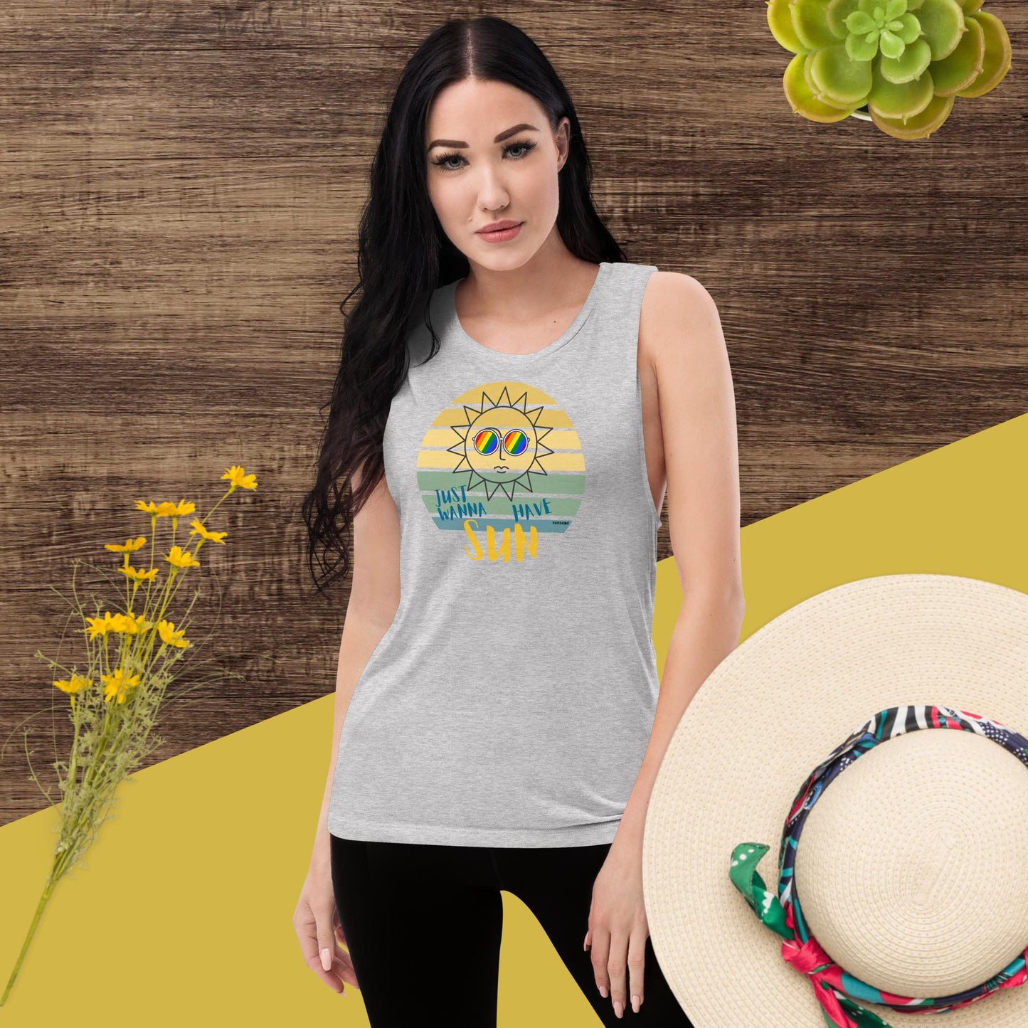 Ladies’ Muscle Tank - Gotta have Sun