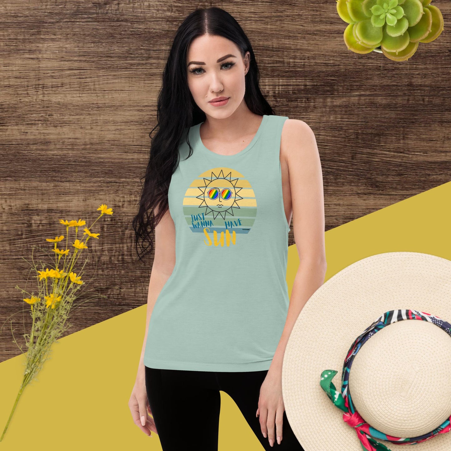 Ladies’ Muscle Tank - Gotta have Sun