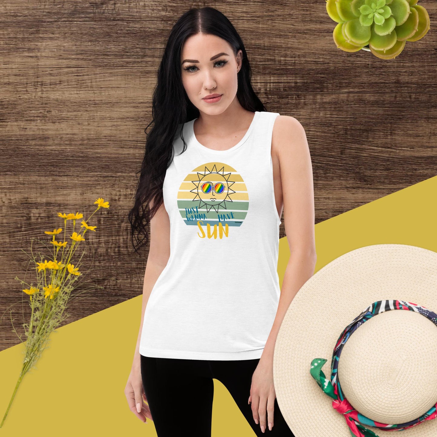 Ladies’ Muscle Tank - Gotta have Sun